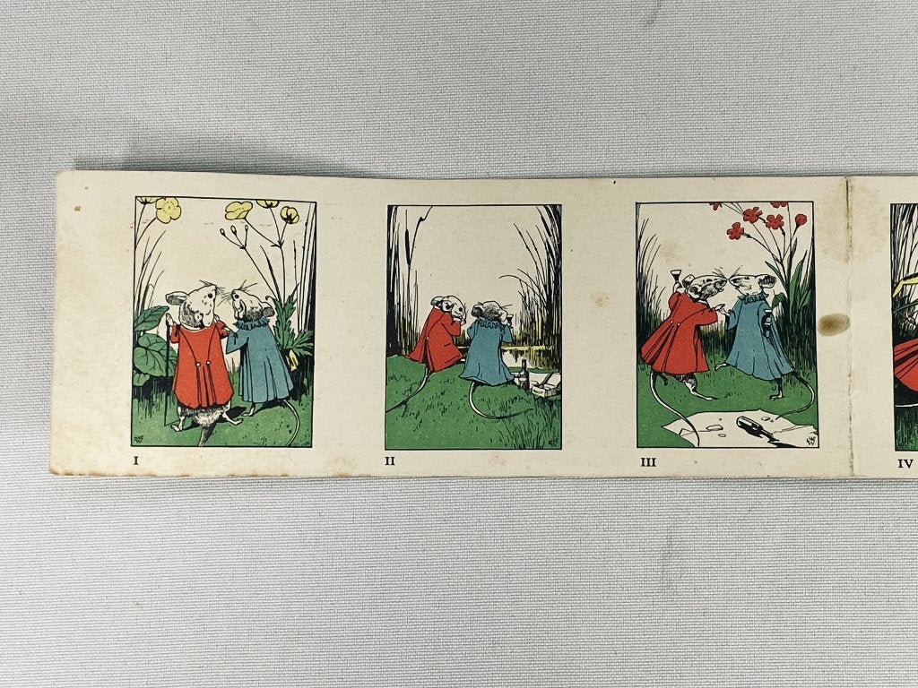 Droste Muizengeschiedenis plaatjes strip 1917 Haarlem Cacao, Ophalen of Verzenden, Gebruikt, Overige, Droste
