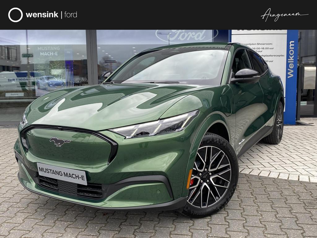 Ford Mustang Mach-E Extended Premium RWD 88 kWh €2.000,- V, Automaat, Adaptive Cruise Control, Achterwielaandrijving, Zwart