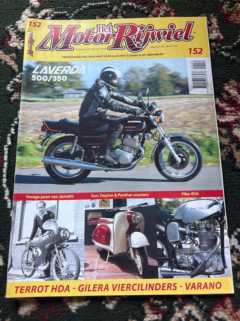 Het MotorRijwiel Magazine & Veterama Flyer, Ophalen of Verzenden, Gelezen, Algemeen