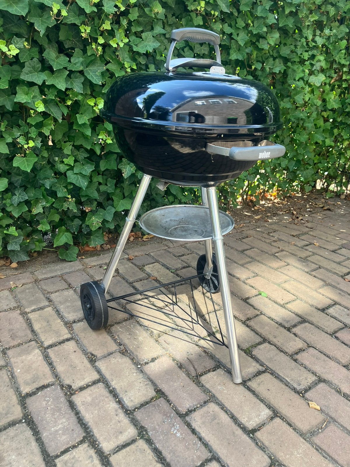 Weber Compact Kettle - Ø 47 cm - Houtskoolbarbecue, Ophalen, Gebruikt