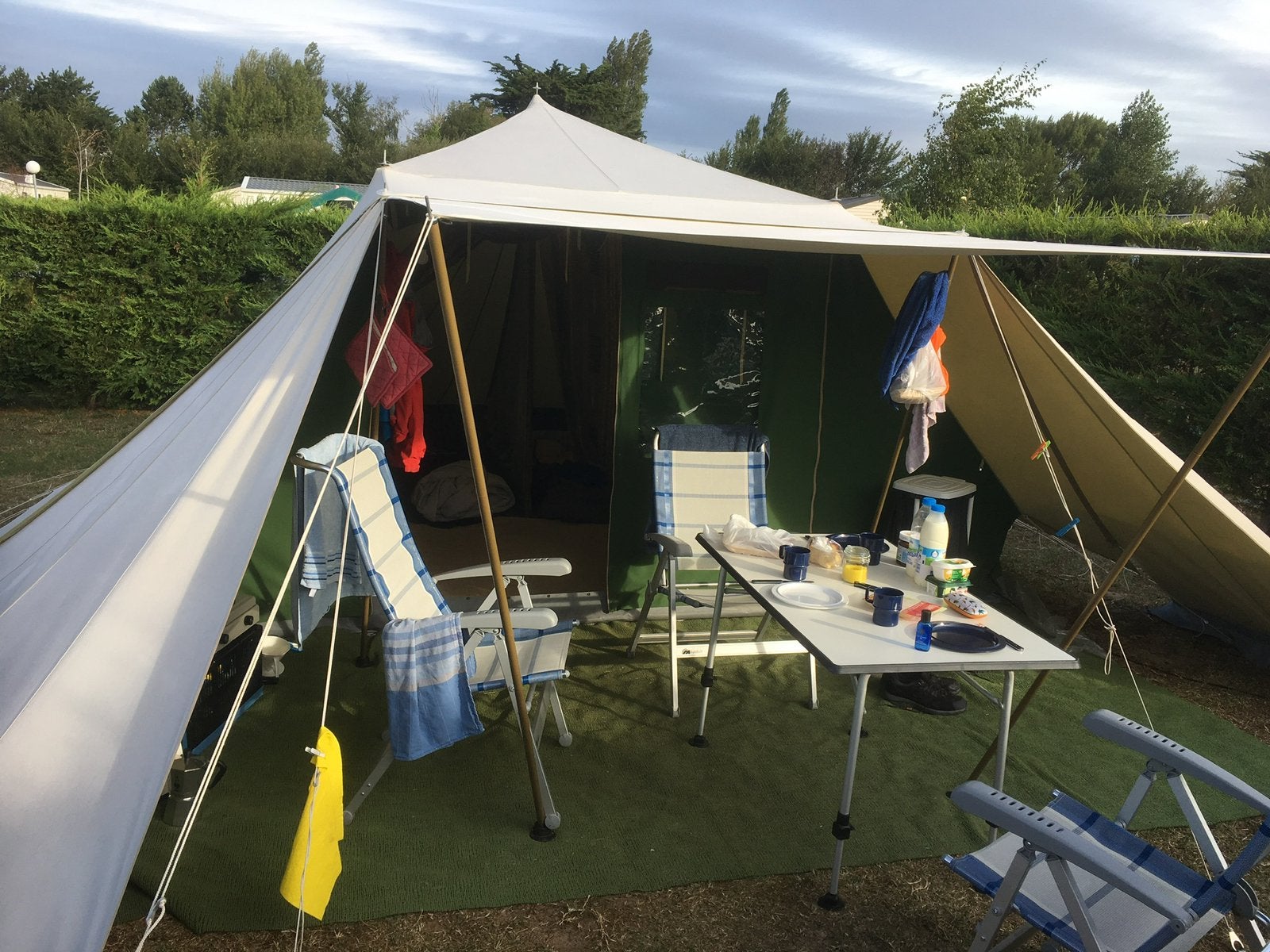 De Waard Albatros, Caravans en Kamperen, Tenten, Ophalen, Gebruikt, Tot en met 4