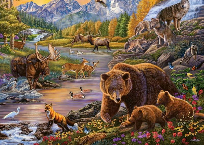 Ravensburger - Wildernis - 500XL stukjes (AANBIEDING), Hobby en Vrije tijd, Denksport en Puzzels, Ophalen of Verzenden, 500 t/m 1500 stukjes