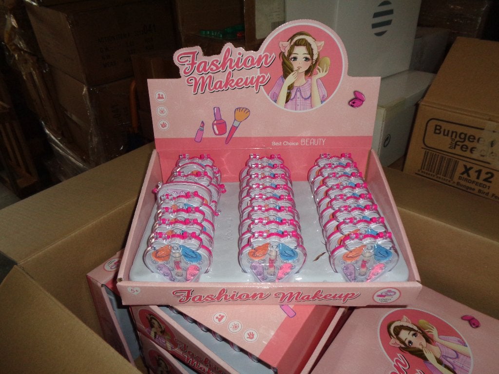 PARTIJ KINDER MAKE-UP SETS IN DISPLAY, ., Nieuw, Ophalen of Verzenden, .
