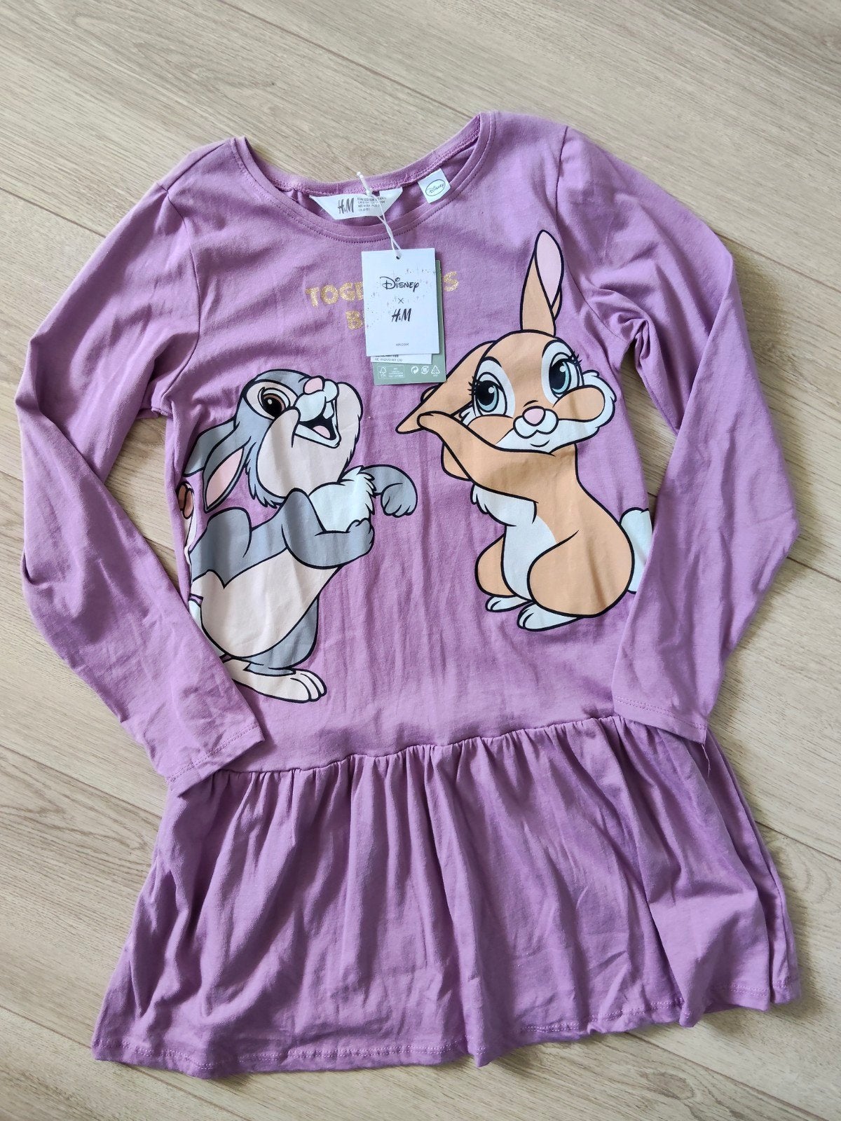 Nieuw! Superlieve Stampertje jurk van H&M! Mt 122/128, Meisje, H&M, Nieuw, Ophalen of Verzenden