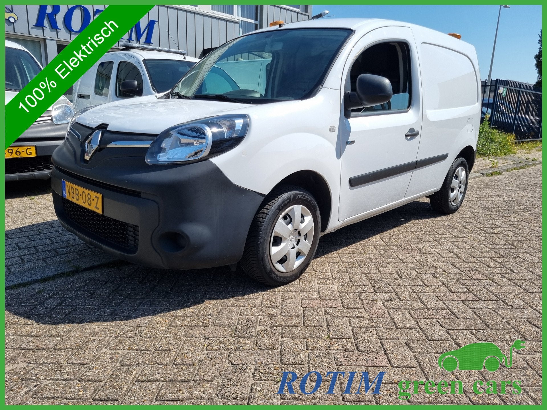 Renault Kangoo Z.E.33kwh, KOOPACCU, AIRCO inruil/fin mogelij, Auto's, Bestelauto's, Gebruikt, Origineel Nederlands, 2 stoelen