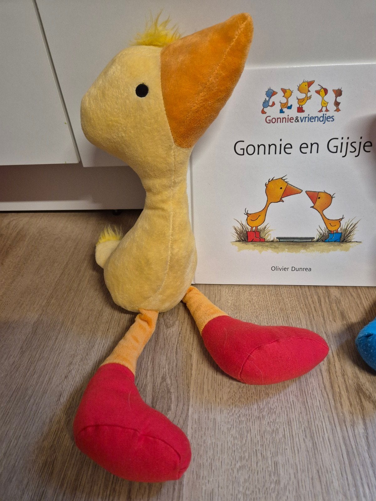 Gonnie en Gijsje knuffels met boek, Boeken, Ophalen of Verzenden