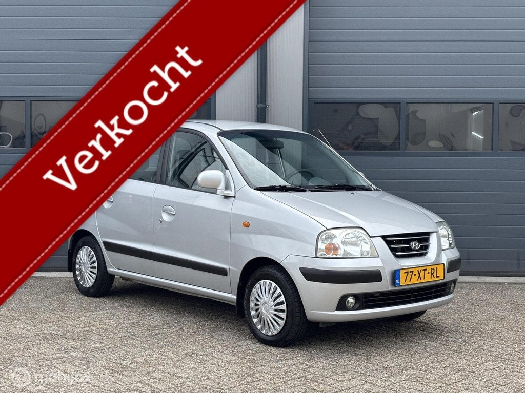Hyundai Atos 1.1i Dynamic Cool Automaat Uitvoering/ 2e Eig, 63 pk, 31 €/maand, 4 cilinders, Origineel Nederlands