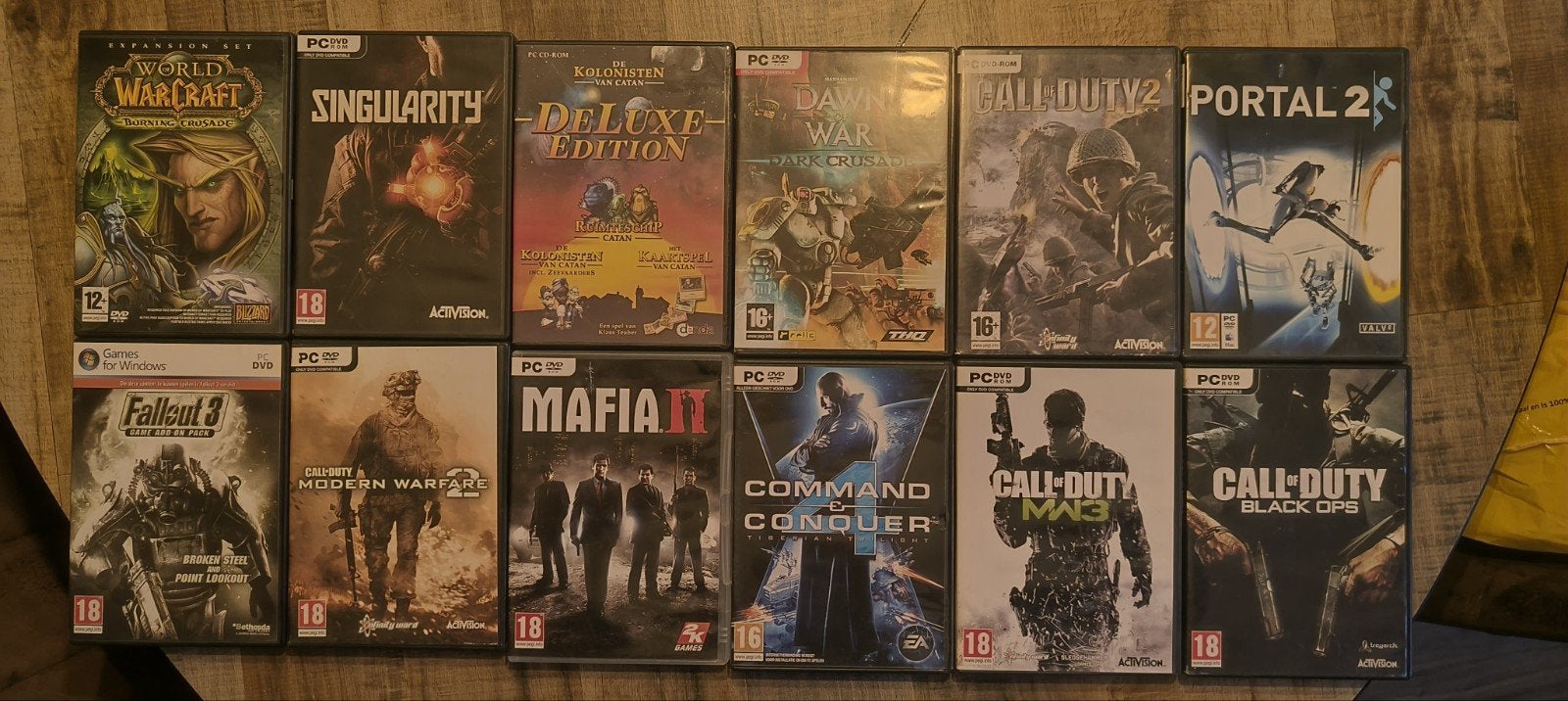 PC Games – Fallout, Battlefield Vietnam, Call of Duty, Spelcomputers en Games, 1 speler, Ophalen of Verzenden, Shooter, Vanaf 18 jaar