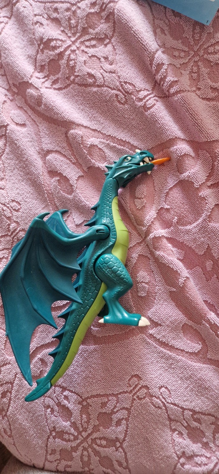 Groen blauwe draak los Playmobil 2010, Kinderen en Baby's, Losse onderdelen, Overige typen, Ophalen of Verzenden, Zo goed als nieuw