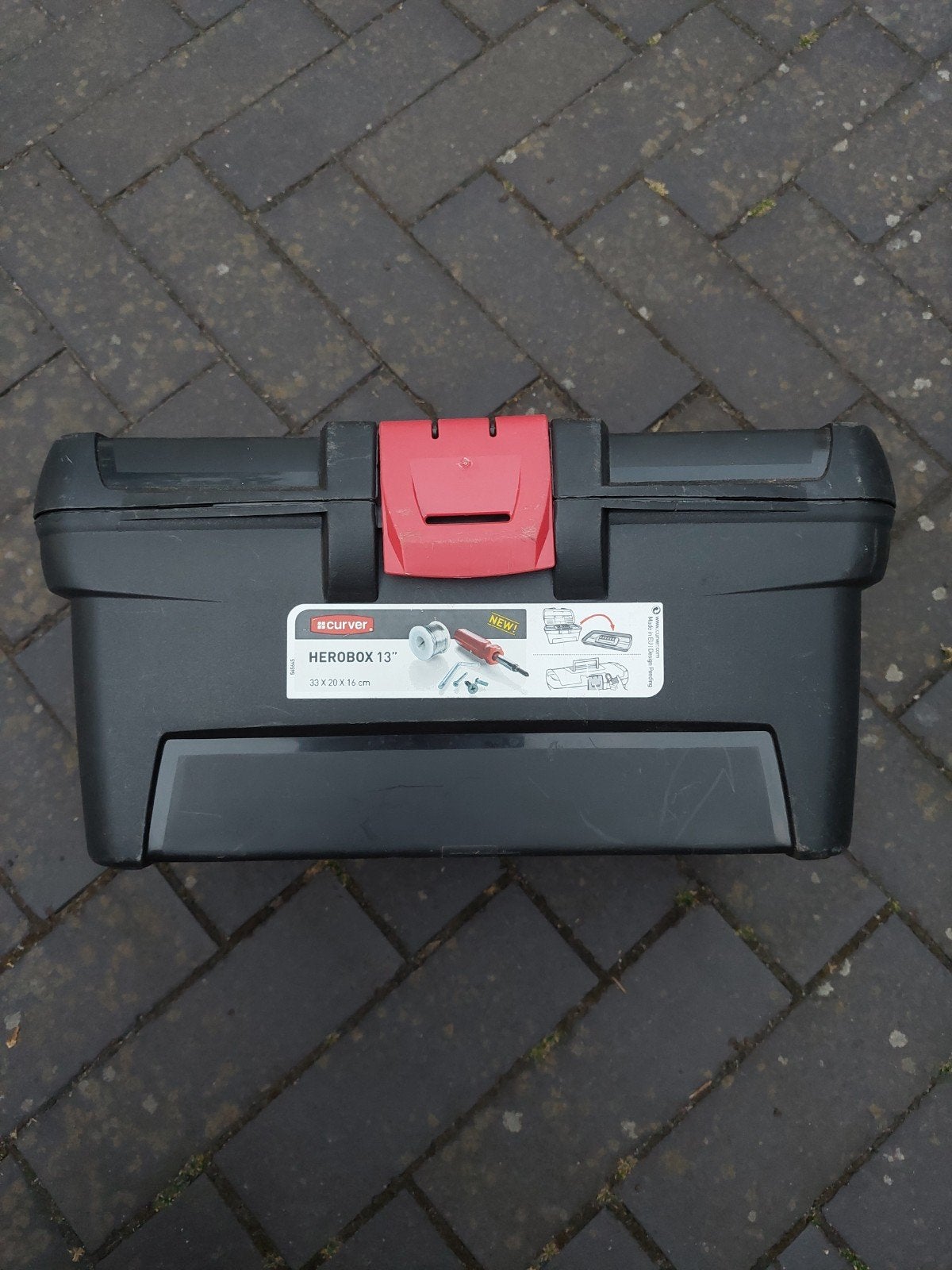 NIEUW - Curver Herobox 13 Gereedschapskist, Doe-het-zelf en Verbouw, Gereedschapskisten, Ophalen of Verzenden, Nieuw