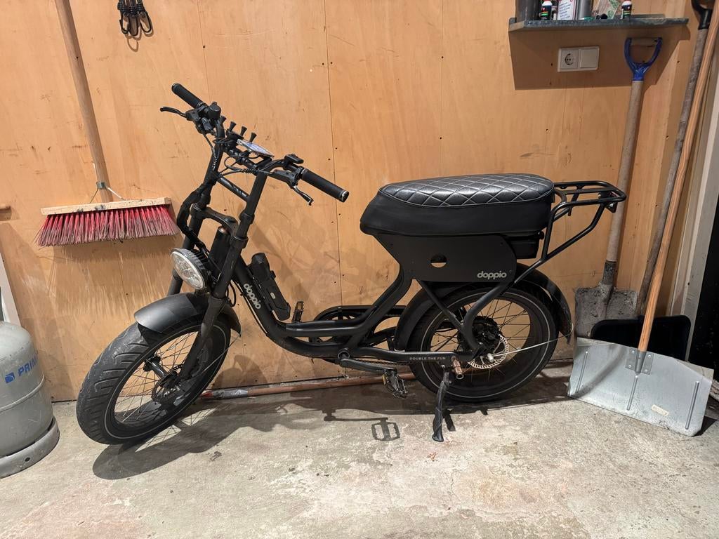Doppio Fat bike met AXA slot en alarm, Ophalen, Gebruikt, Overige merken