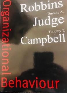 Robbins, Judge, Campbell. Organizational Behavior. OB GiO, Nieuw, Alpha, Robbins, Judge & Campbell, HBO
