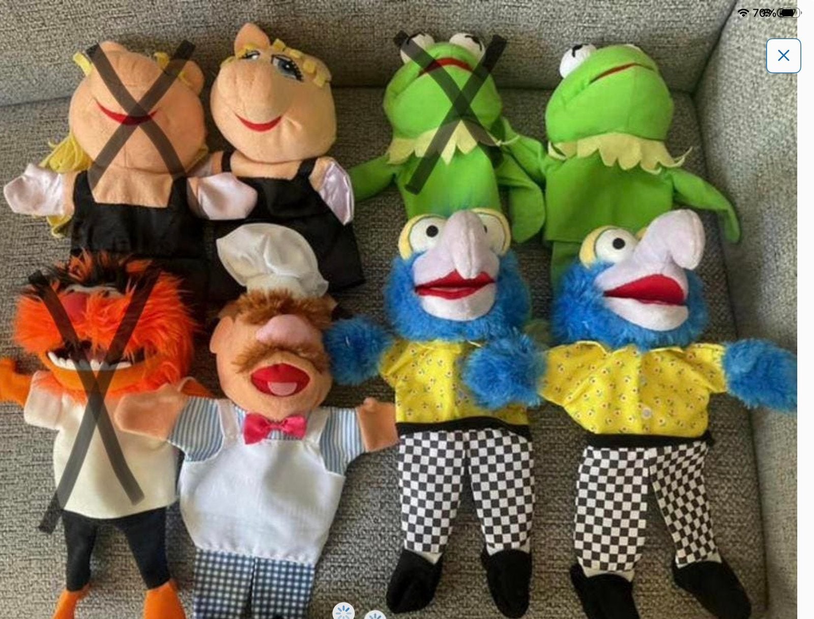 AH Muppets per stuk €5, Ophalen of Verzenden, Zo goed als nieuw, Overige typen