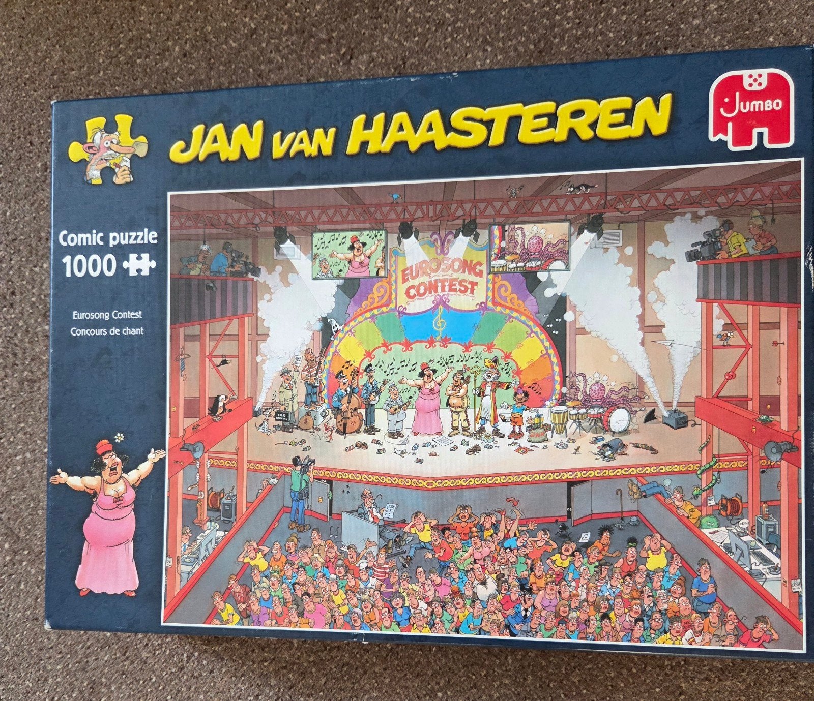 Zeepkisten race en Eurosong contest, Ophalen, 500 t/m 1500 stukjes, Zo goed als nieuw