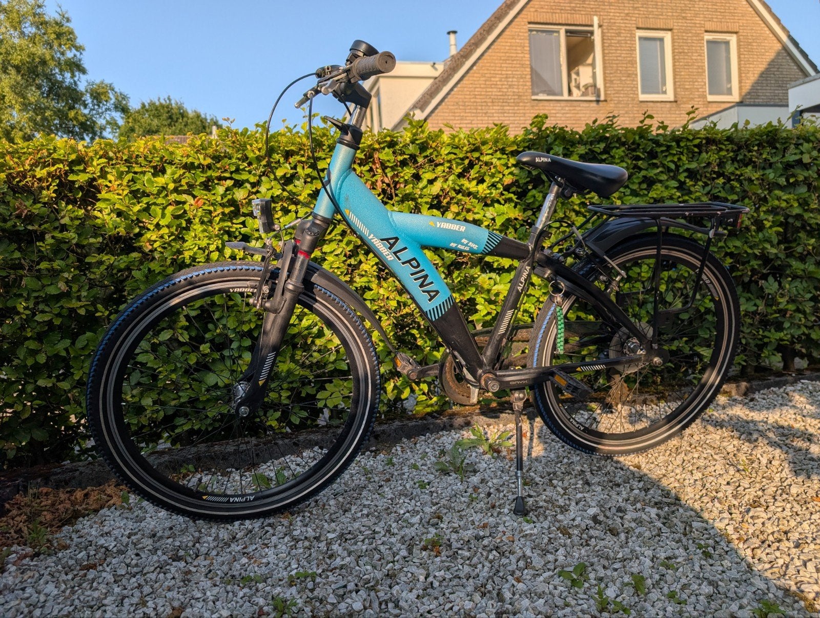 Alpina Yabber 24" inch - 7 versnellingen, Gebruikt, Velgrem, Versnellingen, Minder dan 47 cm