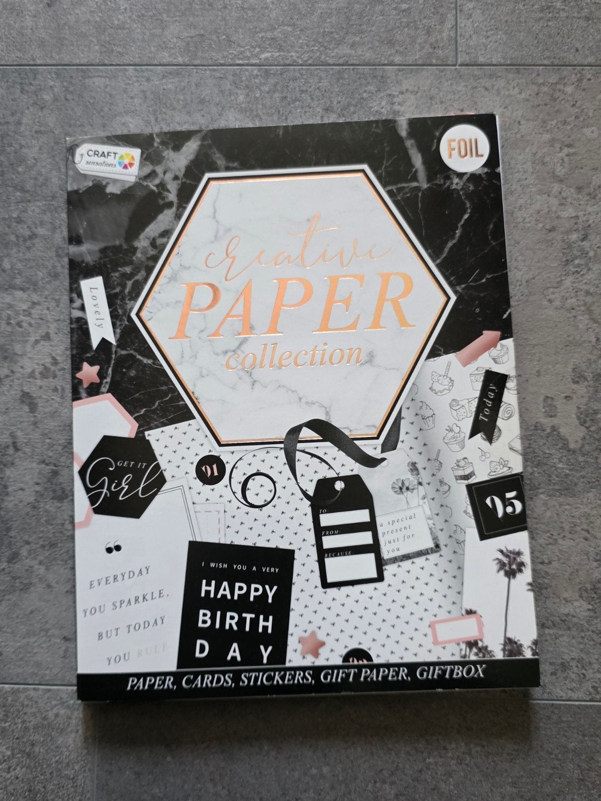 Craft Sensations creative paper papier collection boek NIEUW, Ophalen of Verzenden, Nieuw