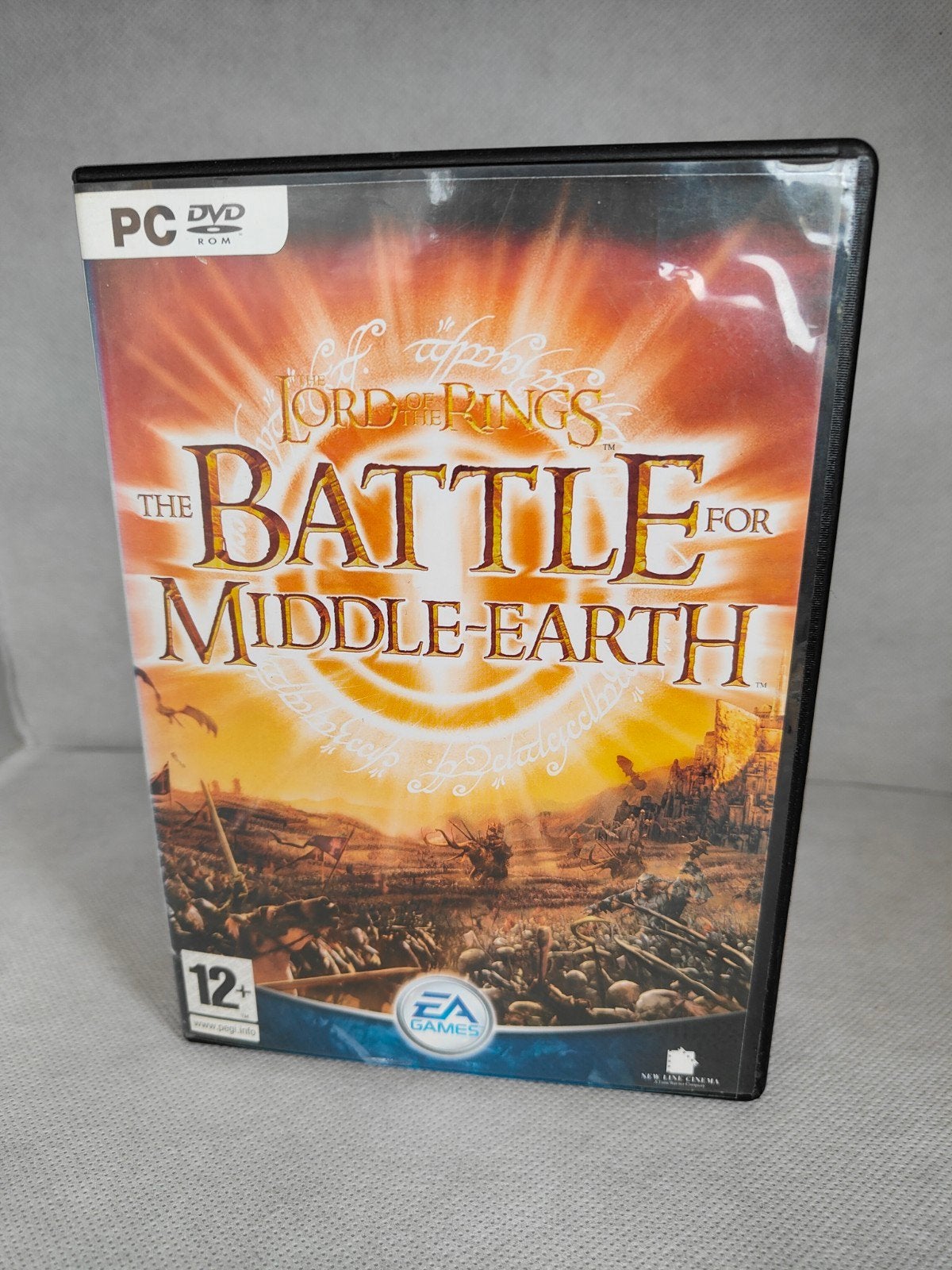Lord of the Rings: Battle for Middle-Earth PC DVD-ROM, Online, 1 speler, Ophalen of Verzenden, Zo goed als nieuw