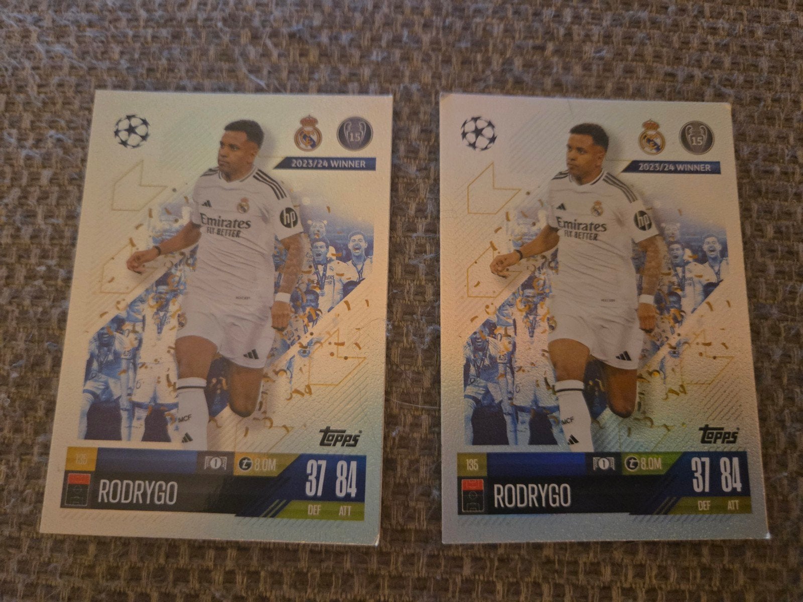 Topps Match Attax Rodrygo Real Madrid Champions League, Ophalen of Verzenden