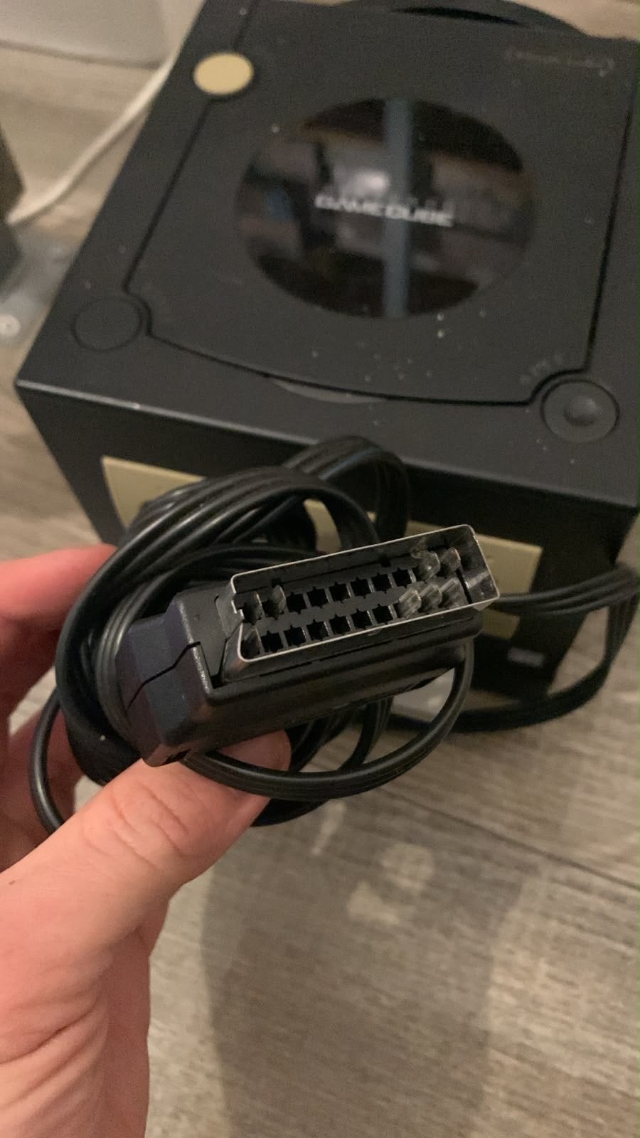 GameCube zwart + 3 controllers + 8 spellen, Spelcomputers en Games, Zwart, Ophalen of Verzenden, Met 3 controllers of meer, Gebruikt
