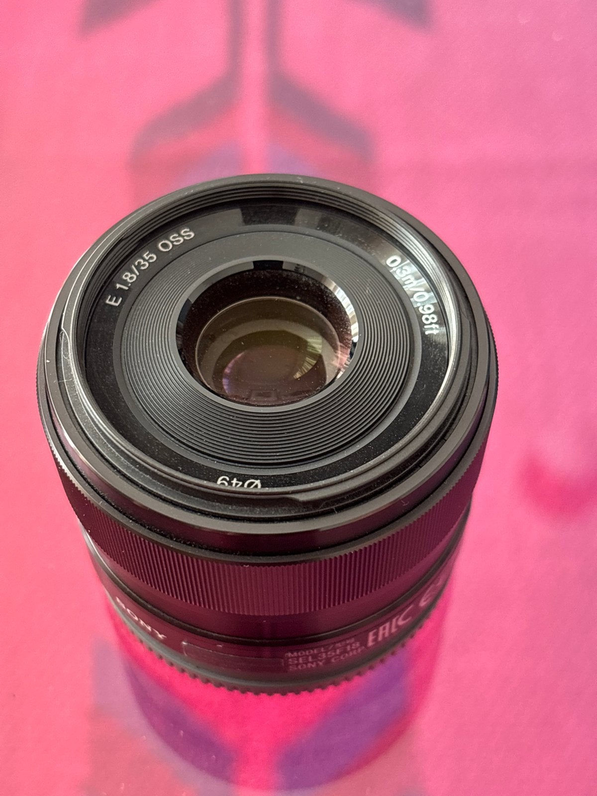 Sony E 35mm f/1.8 OSS lens (SEL35F18) - Z.G.A.N., Ophalen, Sony E-mount, Sony, Autofocus