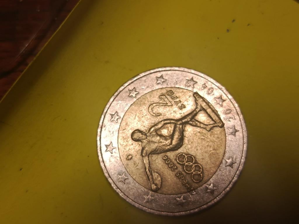 2 Euro Herdenkingsmunt Griekenland Olympische Spelen 2004, Ophalen of Verzenden, Griekenland, 2 euro, Losse munt