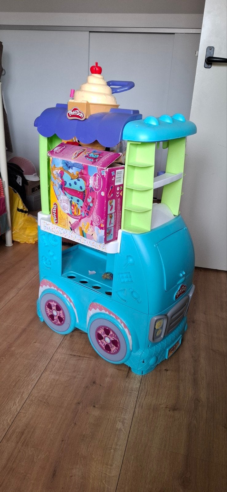 Play-Doh IJscowagen Speelset, Ophalen of Verzenden, Gebruikt, Jongen of Meisje