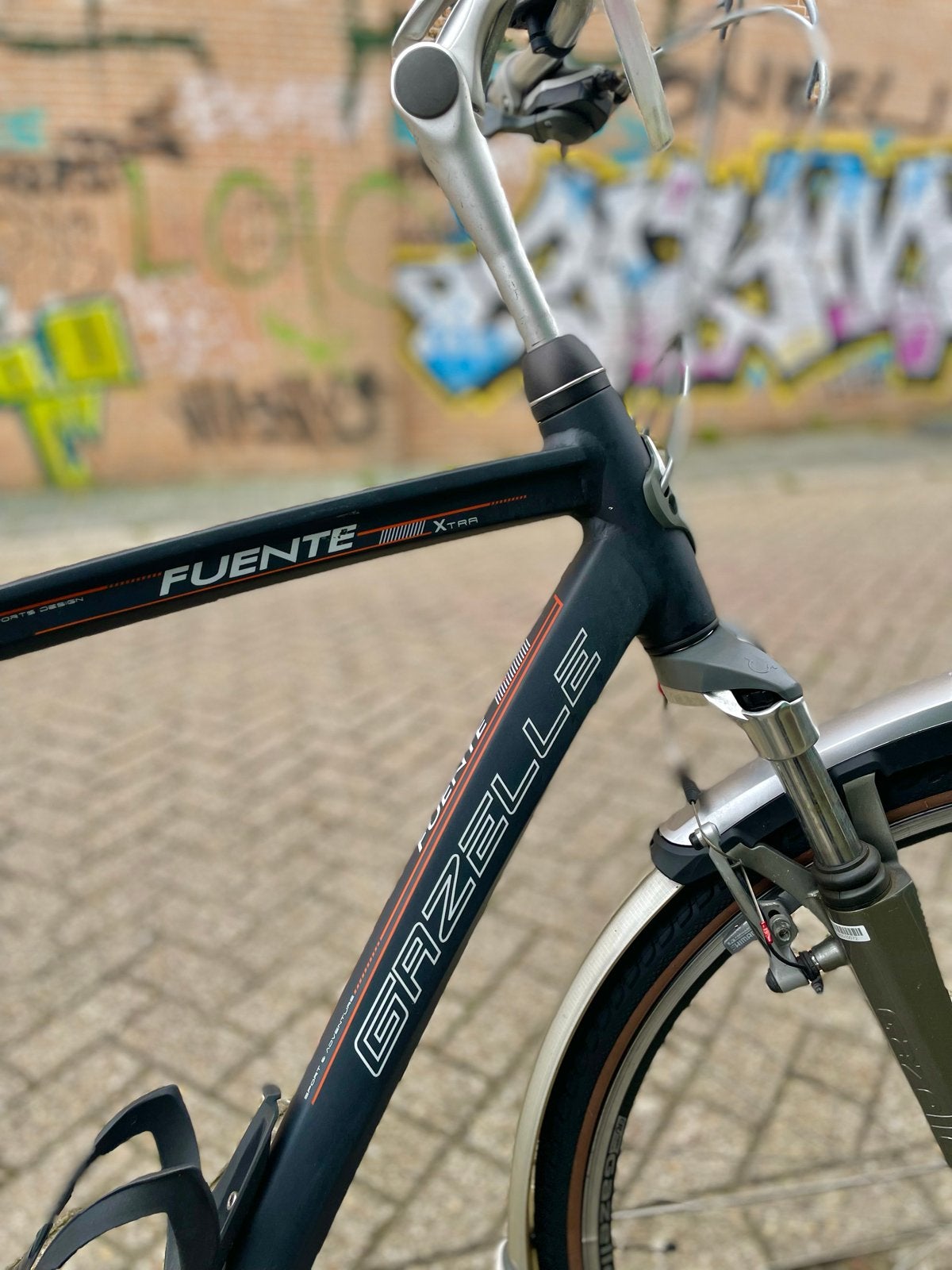Gazelle Fuente Xtra - Aluminium, 3x8 derailleur, V-brakes, Ophalen, Gebruikt