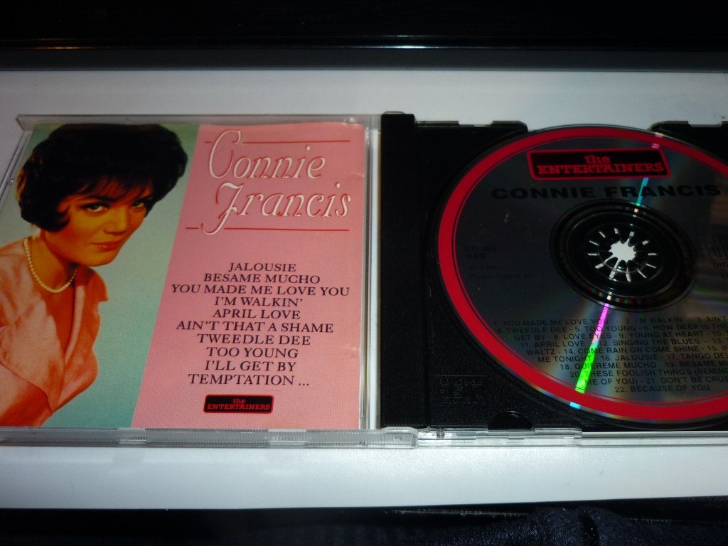 Connie Francis CD - The Entertainers (Pop/Schlagers), Gebruikt, Ophalen of Verzenden, Overige genres, Album