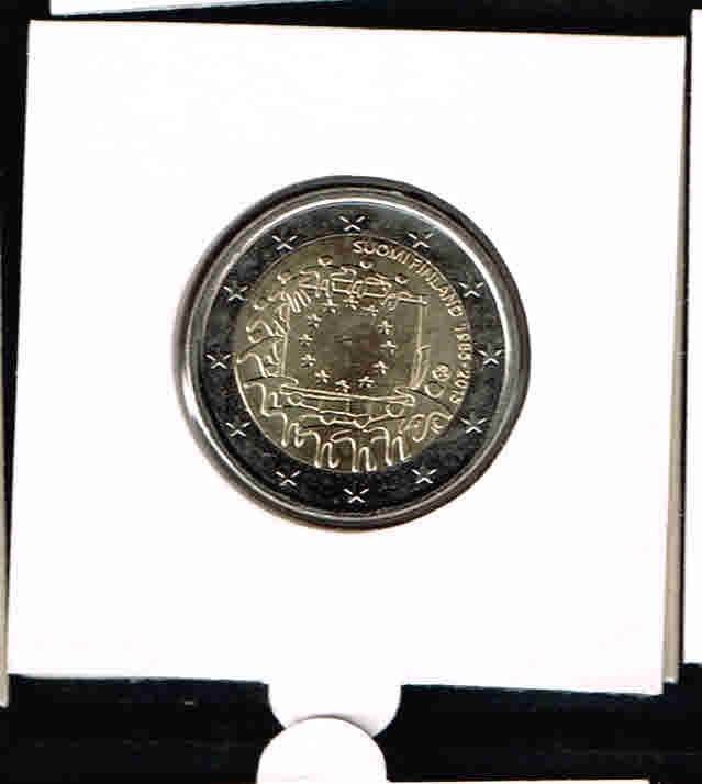 2 euro Finland eur vlag2015 ''unc'/2.1, Verzenden, Finland, 2 euro, Losse munt