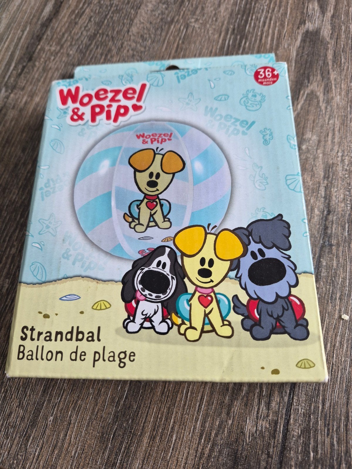 Nieuw woezel en pip strandbal, Ophalen of Verzenden, Nieuw