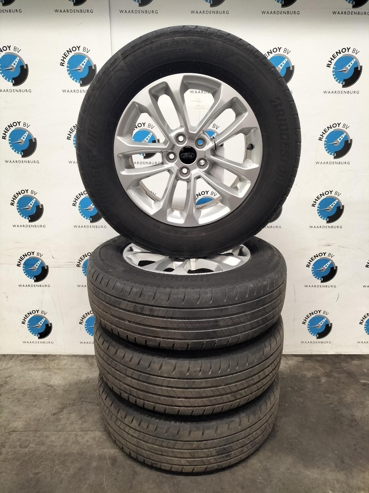 Ford Kuga 2024 Zomerset 225/65 17 Bridgestone Eco, Auto-onderdelen, Banden en Velgen, Gebruikt, -, 265 mm, -