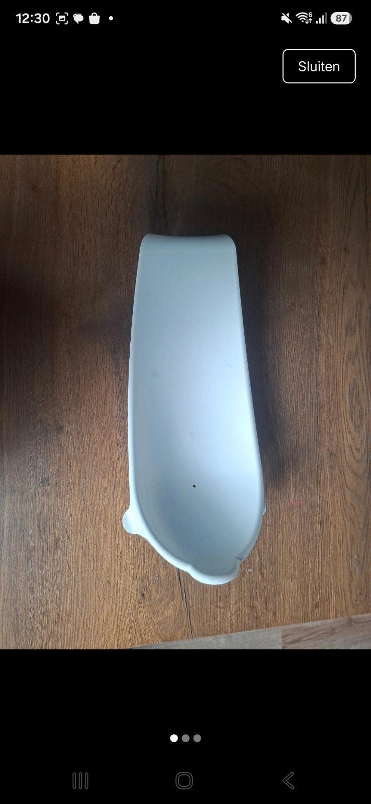Baby badzitje van Stokke voor veilig en comfortabel badderen, Overige merken, Gebruikt, Ophalen of Verzenden, Badzitje of Badring