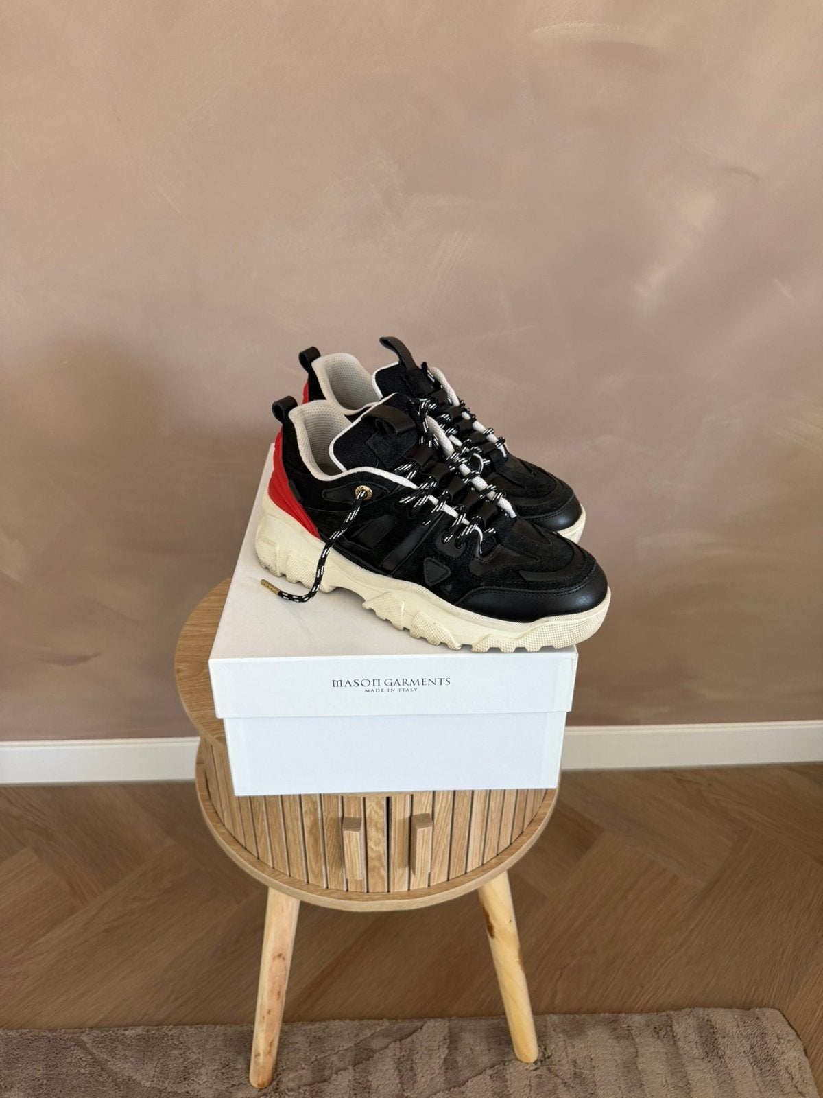 Mason Garments sneakers maat 40, Ophalen, Zo goed als nieuw, Wit