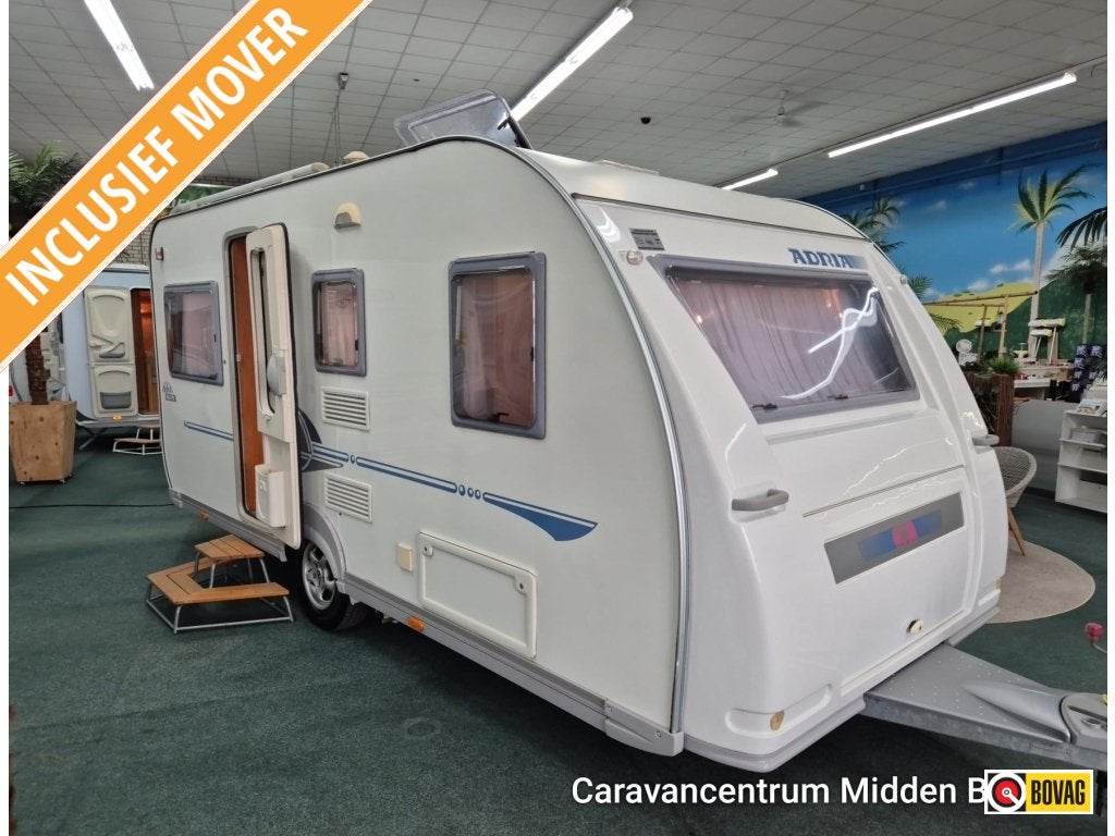 Adria Aviva 462 PD MOVER, VOORTENT, Caravans en Kamperen, Rondzit, Overige typen, Bedrijf, Adria