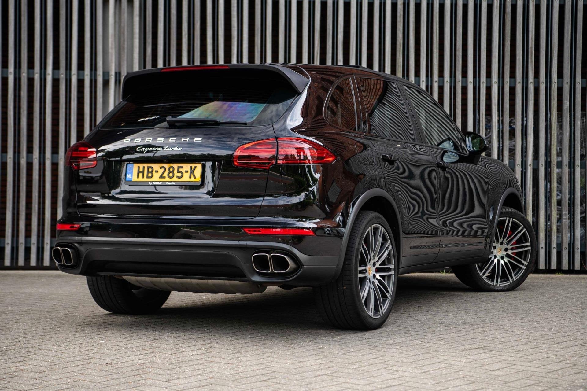 Porsche Cayenne (M2015) 4.8 V8 Turbo 520pk |DEALER ONDH| VOL, Auto's, Porsche, Automaat, Cayenne, Gebruikt, Leder