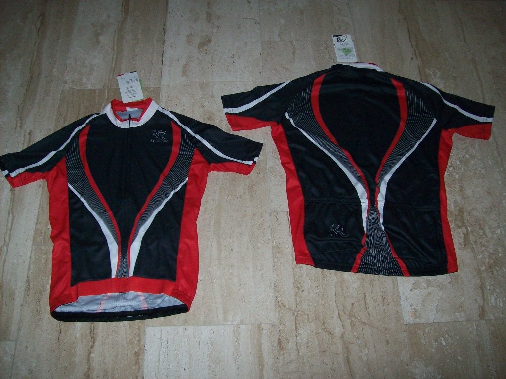 Nieuw wielren shirt van Giessegi maat M .Zwart/rood, Nieuw, Ophalen of Verzenden, GSG, Bovenkleding