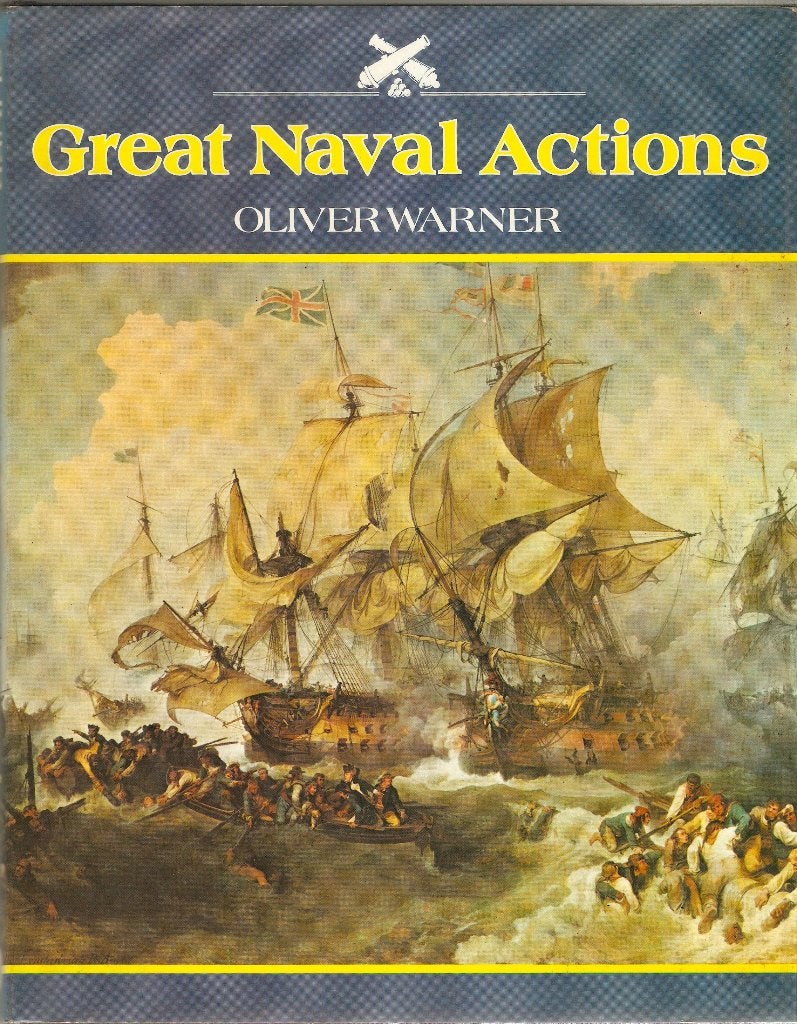 Oliver Warner - Great Naval Actions, Verzamelen, Scheepvaart, Ophalen of Verzenden, Boek of Tijdschrift