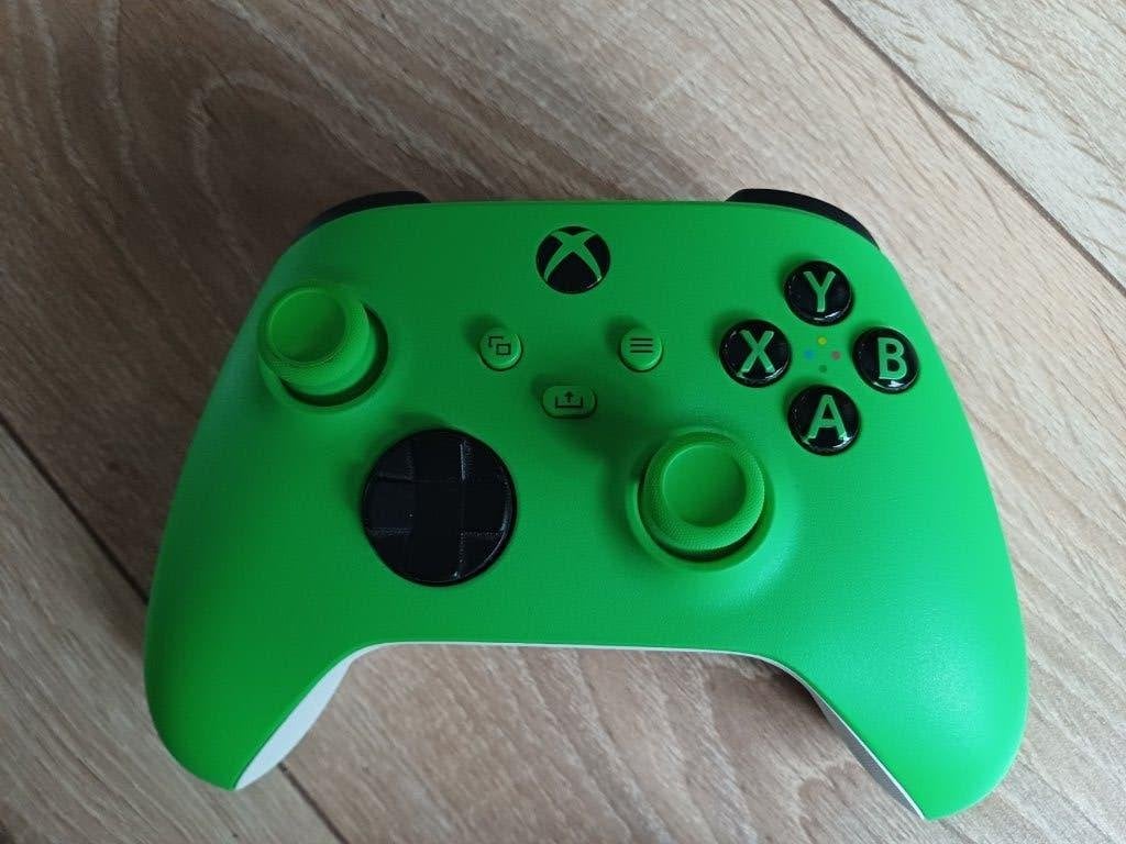 Xbox Series Controller - Groen, Spelcomputers en Games, Xbox Series S, Ophalen of Verzenden, Zo goed als nieuw, Controller