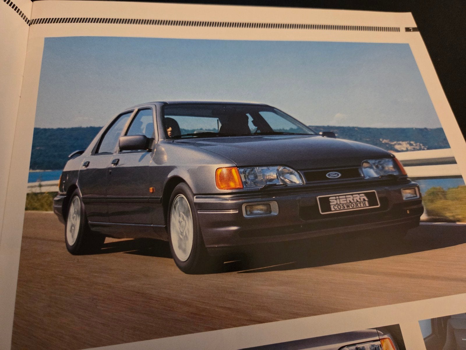 Brochure Ford Sierra Cosworth 1989, Ophalen of Verzenden, Zo goed als nieuw, Ford