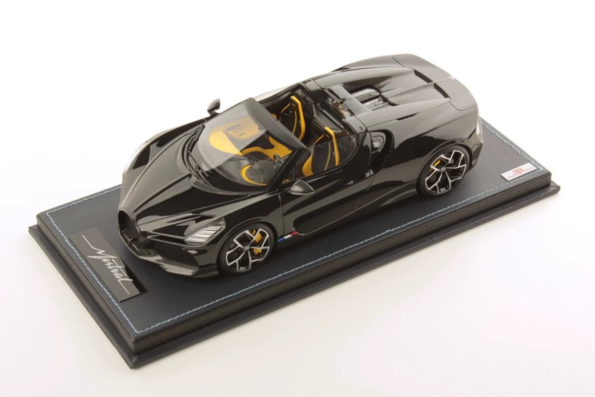 Bugatti W16 Mistral black MR 1:18 ! C4F, Overige merken, MR, ., Nieuw