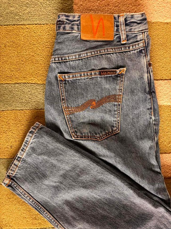 Nudie Breezy Britt jeans 31/30, Kleding | Dames, Ophalen of Verzenden, Gedragen, Blauw, W30 - W32 (confectie 38/40)