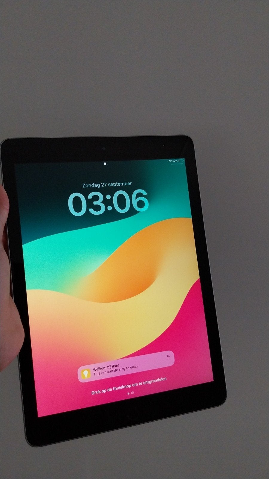 iPad 6e generatie met hoes en lader - Werkt perfect!, Computers en Software, 10 inch, Apple iPad, Ophalen of Verzenden, Zo goed als nieuw
