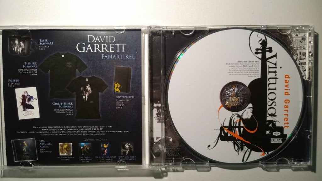 David Garrett - Virtuoso, Ophalen of Verzenden, Zo goed als nieuw, Pop, Album