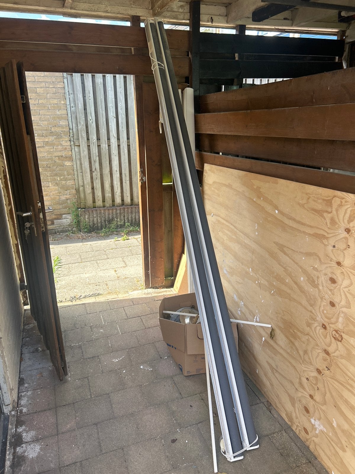 Mikado Rolgordijnen - Diverse maten, zo goed als nieuw, Huis en Inrichting, Stoffering | Gordijnen en Lamellen, Ophalen, Overige merken