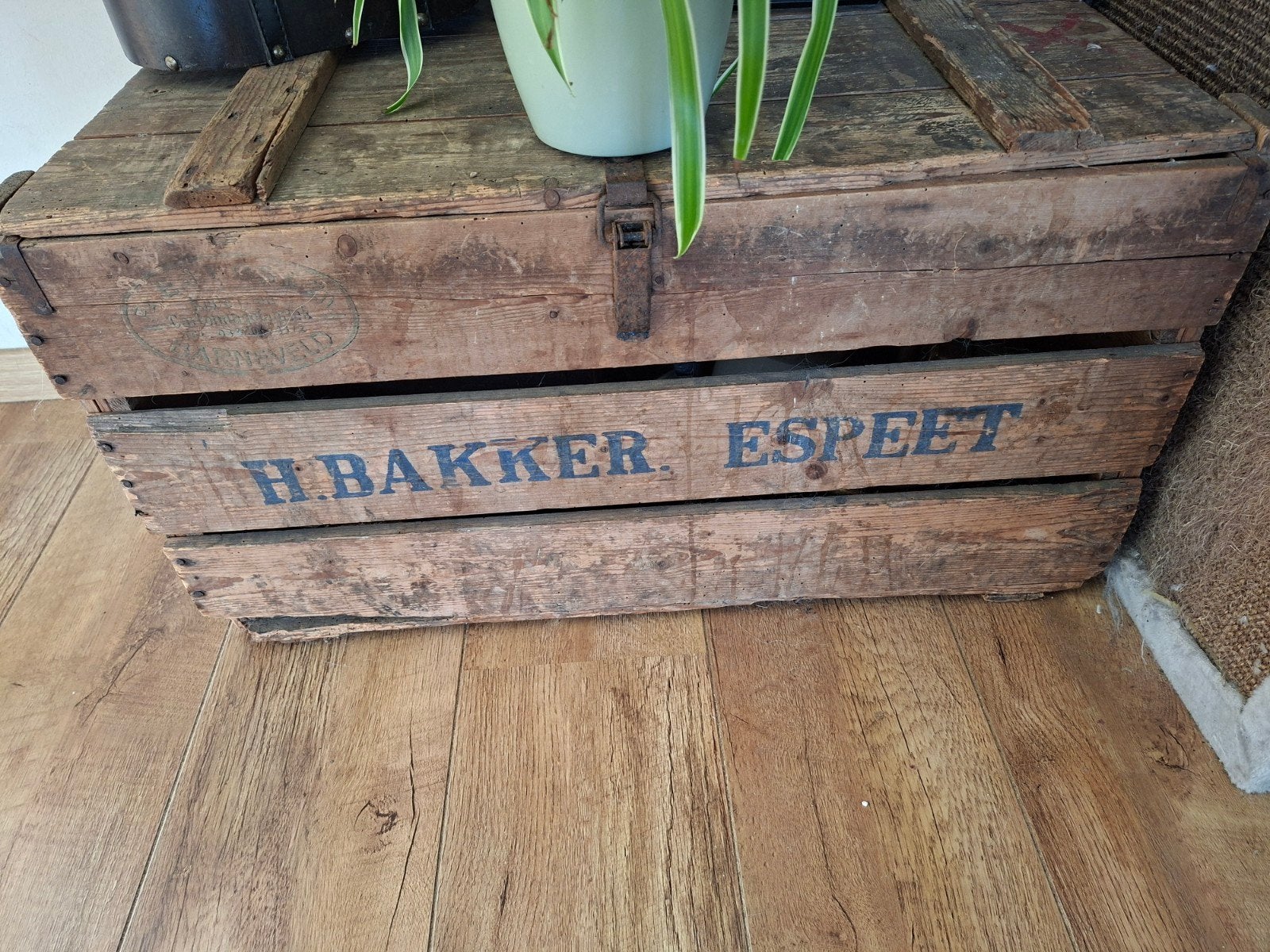 Oude houten eierkist, Ophalen of Verzenden