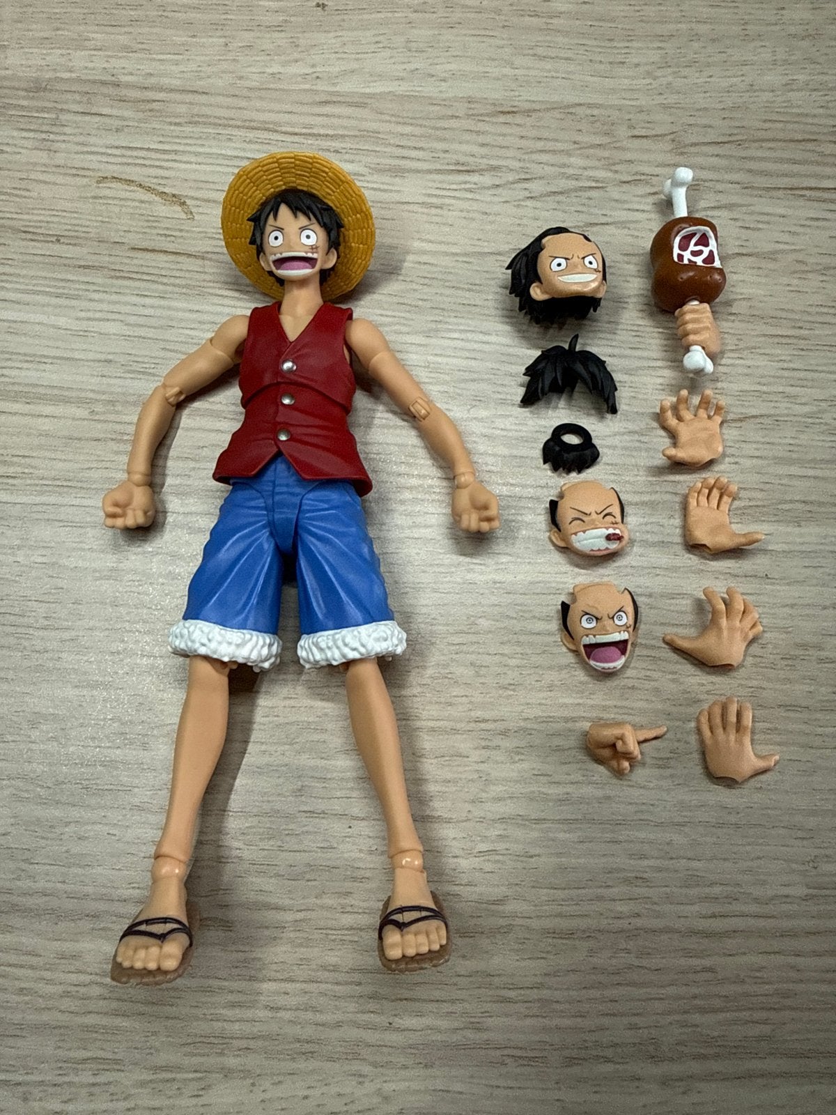 SHF romance dawn luffy, Ophalen of Verzenden, Zo goed als nieuw
