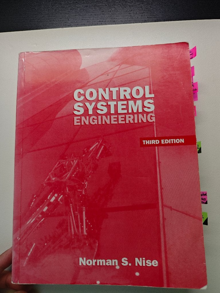 Control systems engineering - third edition, Ophalen of Verzenden, Beta, Zo goed als nieuw, WO