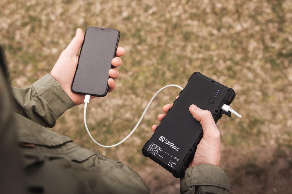 Outdoor Solar Powerbank 24000, Verzenden, Nieuw, Sandberg, Sandberg A/S
