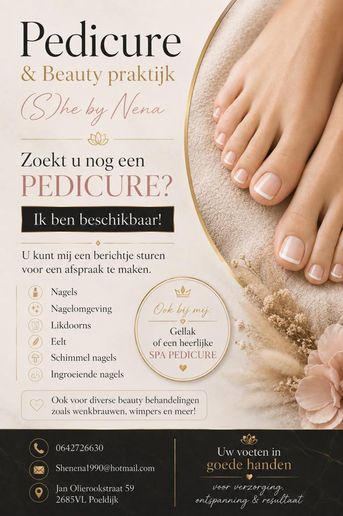 Professionele voetverzorging- poeldijk ( ook ambulant ), Komt aan huis, Voetverzorging