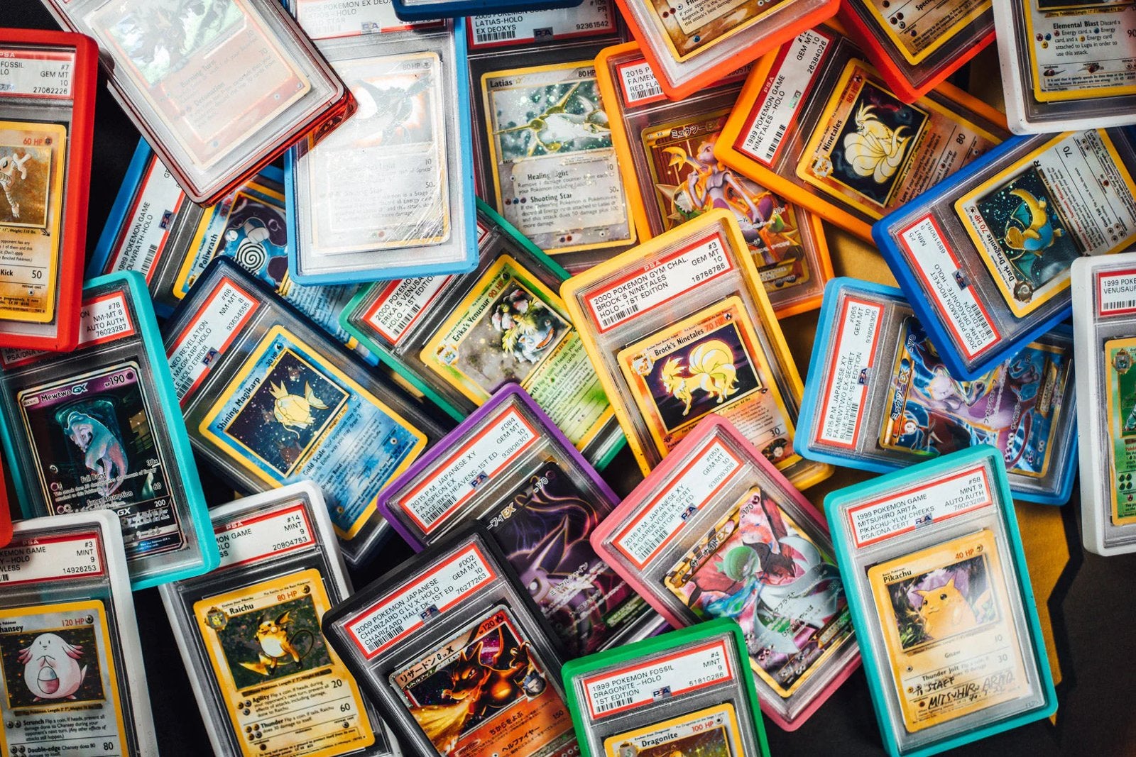 GEZOCHT: Pokemon Kaarten/Slabs, Hobby en Vrije tijd, Verzamelkaartspellen | Pokémon, Ophalen, Zo goed als nieuw